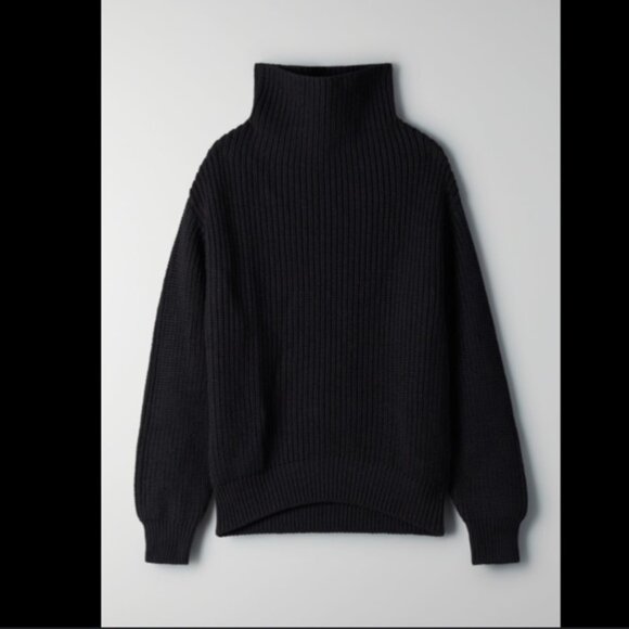 Sweaters - Wilfred MONTPELLIER Turtleneck Sweater Black XXS